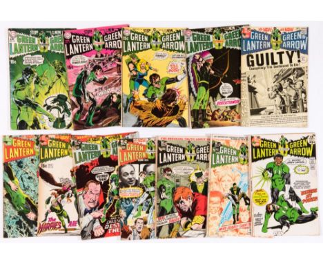 Green Lantern (1970-72) 76-87. Cents copy: #76 [gd+], balance [vg-/fn+] (12). No Reserve