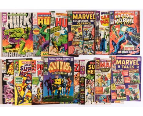 Marvel King-Size Mix 1 (1965-71). Hulk 1-3, Marvel Collectors Item Classics 1, Marvel Super-Heroes 12-16, 18, 19, 21, Marvel 