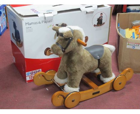 Mamas &amp; Papas 'Gulliver' Musical Rocking Horse, (boxed).