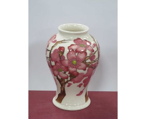 Moorcroft Pottery 'Confetti' Vase, designed by Emma Bossons, No. 84, shape 65/6, signed, impressed and painted marks, 15.5cm 