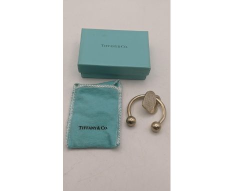 A Tiffany silver horseshoe key ringLocation:If there is no condition report shown, please request 