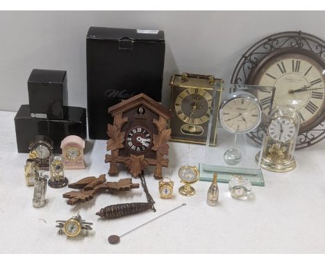 Mixed clocks to include a cuckoo clock A/F along with miniature examplesLocation:If there is no condition report shown, pleas
