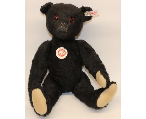 Steiff 2012 The Titanic Commemorative Bear, 664151, short black mohair, H34cm 