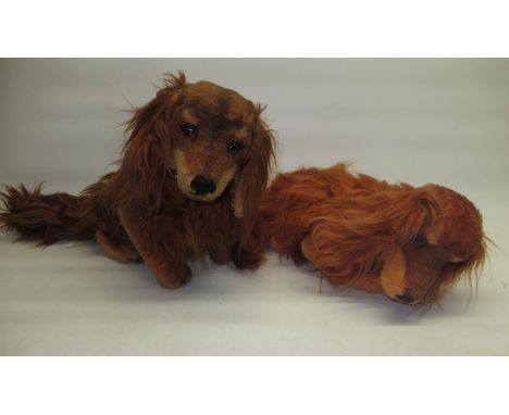 Two Steiff dachshunds (2) 