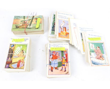 Circa 350 assorted vintage 'McGill' comic postcards. 
