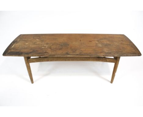 Vintage Retro : G-Plan Gold teak coffee table. L134cm x D50cm x H40cm