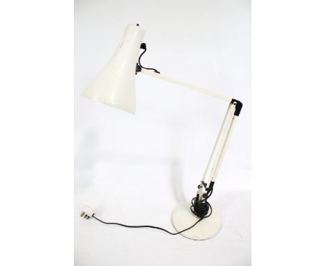 Vintage Retro : Anglepoise, Type 90 desk lamp in white liveryVintage Retro : A Herbert Terry Anglepoise lamp, model 90 in whi