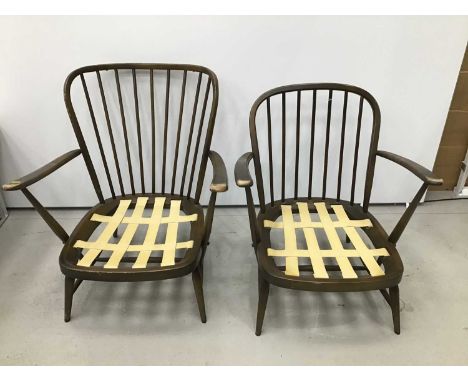 Pair of Ercol elbow chairs