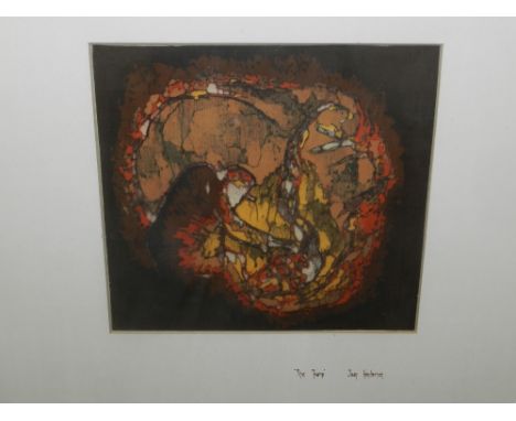 Joanne Henderson (Cotemporary school), The Tramp, print on fabric. H: 29cm W: 30cm 
