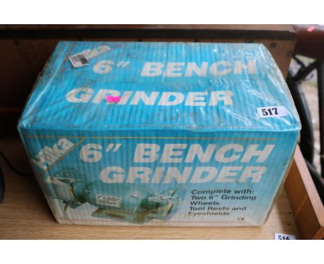 Boxed Hilka Bench Grinder 