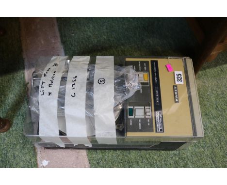 Facit 3245 Solartron Schumberger 8 Track computer main frame paper tape punch unit (circa 1965) and 2no manual paper tape win