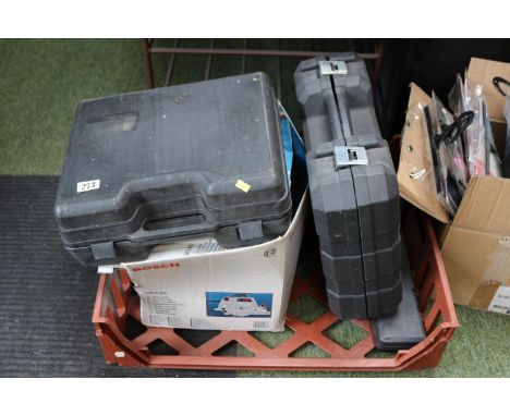 Collection of assorted Workshop tools inc. Bosch, Titan etc 