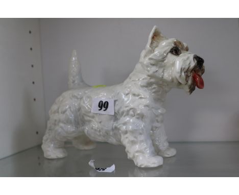 Goebel (Germany) figure of a  West Highland Terrier 