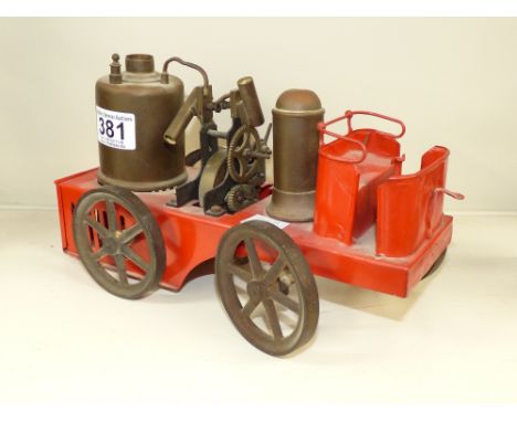 VINTAGE STEAM, FIRE ENGINE MODEL