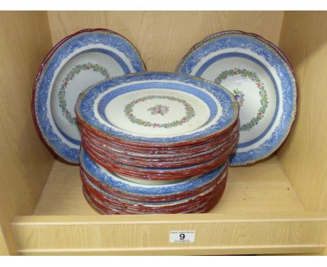 QUANTITY OF COPELAND SPODE PLATES & BOWLS