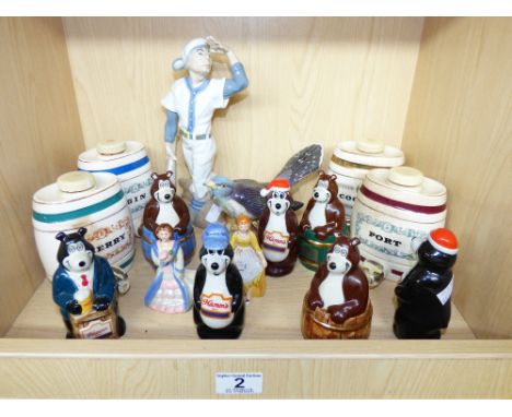 QUANTITY OF CERAMIC ITEMS INCLUDING WADE & BESWICK