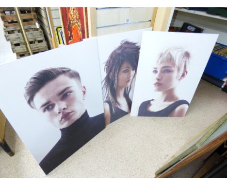 TONI & GUY MODEL/STYLE PHOTOGRAPHS ON VINYL