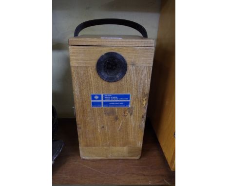 A nautical hand bearing compass, by Saura Marine Instruments, boxed. 
