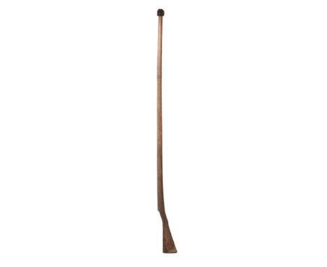 A WW2 era Japanese Jukenjutsu Jukendo Mokuju for army bayonet fighting training in the style of a mock wooden rifle  Jukenjut