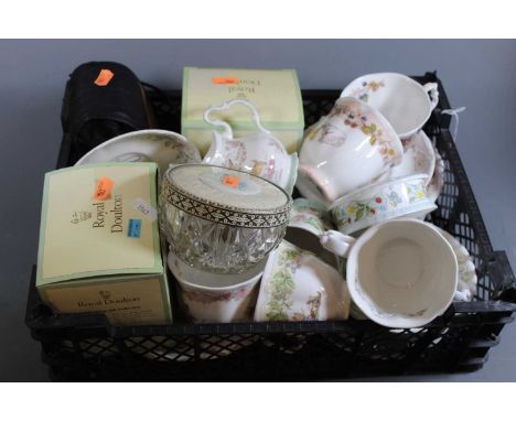 A collection of miscellaneous items to include Royal Doulton Brambly Hedge teacups and saucers to include Spring, Summer, Aut