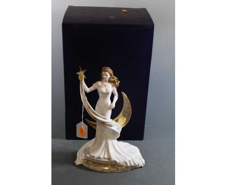 A Royal Worcester figure in celebration of the year 2000, of Celestia, limited edition No. 331/1000, boxedCondition report: V