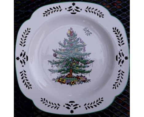 Spode "Christmas Tree" Große Sammlung ca 90-100teiligGrosse Sammlung englische Keramikmarke Spode - Durchbrochen gearbeitet, 