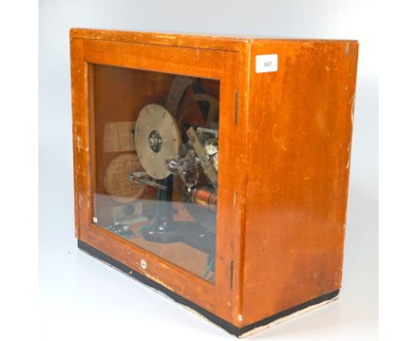 Impulsgeberuhr Pul-Syn-Etic Impulse Clock "Gents of Leicester"Vollständiger Uhrenimpulsgeber für eine Woche mit verschiedenen