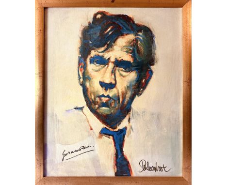 REVE -- WOLDHEK, Siegfried (1951). (Four satirical portraits of Reve at several ages). 1980 (dated in plate). B&amp;w print. 