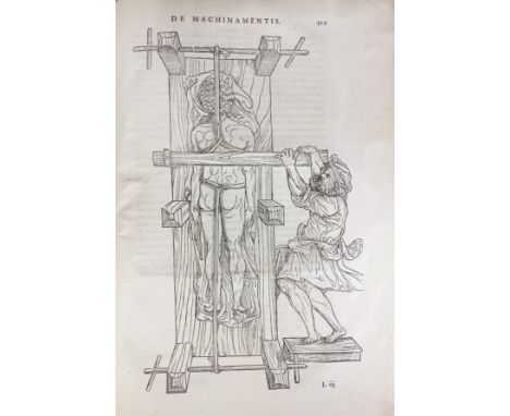 VIDIUS, Vidus (=Guido GUIDI). Chirurgia è Græco in Latinum conversa. Paris, P. Gaultier, 1544. (36), 533, (1) pp. W. num. woo