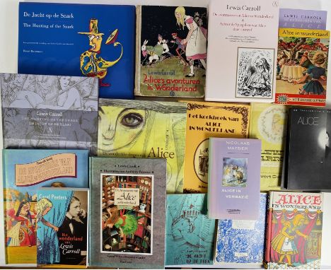 ALICE IN WONDERLAND -- CARROLL, L. De avonturen van Alice in Wonderland &amp; Achter de spiegel en wat Alice daar aantrof. - 