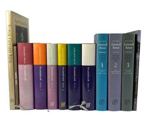 REVE, G. Verzameld werk. Vols. 1-6. (1998-2001). 6 (of 7) vols. Ocl. w dust-j. (Spines a bit discold.). -- N. MAAS. Gerard Re