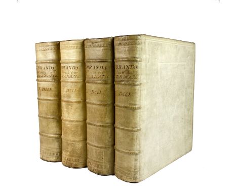 BRANDT, G. Historie der reformatie, en andere kerkelyke geschiedenissen, in en ontrent de Nederlanden. (1e-)2e dr. Amst., 167
