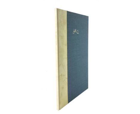 REVE, G. De grote taart. Amstelveen, AMO, 1991. Lge-8°. Or. h. vellum. In or. slipcase. (Slipcase a bit dam. at extremities a