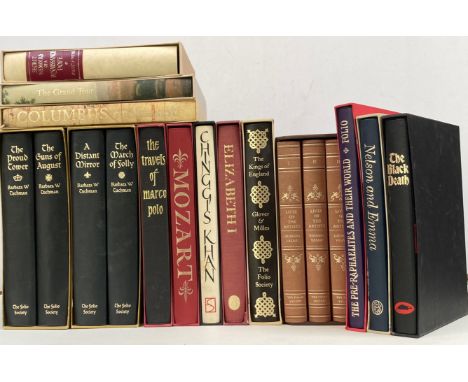 FOLIO SOCIETY -- MARCO POLO. Travels. Transl. &amp; introd. by R. Latham. 1990. W. illustr. Ocl. In or. slipcase. -- P. ZIEGL