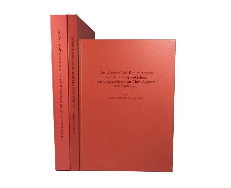 ALTENMÜLLER, H. Die Wanddarstellungen im Grab des Mehu in Saqqara. (1998). 4°. Ocl. (AO 42). -- J. OSING. Das Grab der Nefers