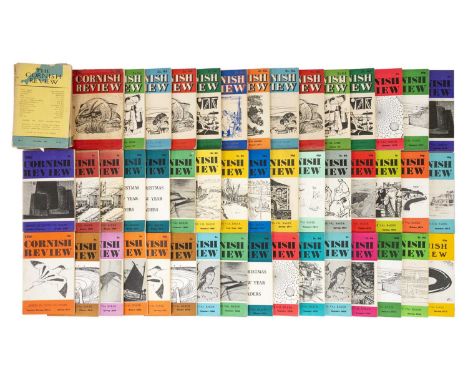 (Denys Val Baker) The Cornish Review Fifty three issues. Mixed runs Twelve vols from the first run and forty from the second 