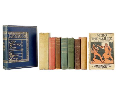 S. Baring Gould Nine works 'Old Country Life,' large paper edition, publisher's signature next to no. 71 of 100 copies for sa