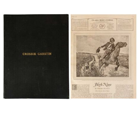 Crosbie Garstin Garstin's very own bound copies of his writings of 'The Ladies Home Journal'  Folio, cloth with gilt tooled l