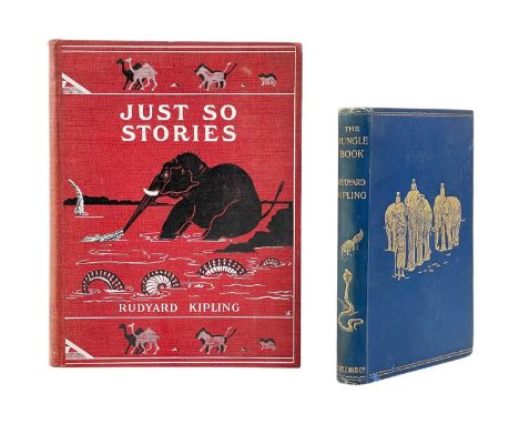 Rudyard Kipling Two first editions 'The Jungle Book', first edition, illustrated by the author, W. H. Drake, and P. Frenzen, 