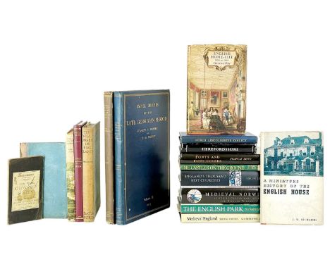 (England) Fifteen works Dorothy Devenish. 'A Wiltshire Home. A Study of Little Durnford,' first edition, original cloth, smal