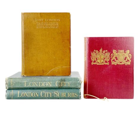 London Interest 'Lost London', being a description of Landmarks which have disappeared picture by J, Crowther circa 1879-87 a
