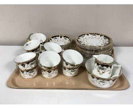 A tray of antique Beswick & Sons china tea service 