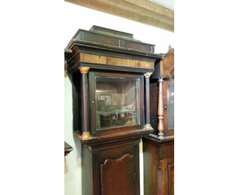 An 18th century caddy top case for 11inch movement. All clocks &amp; barometers are offered for sale as seen, Stag Auctions m