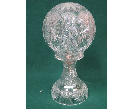 GLASS MUSHROOM LAMP 