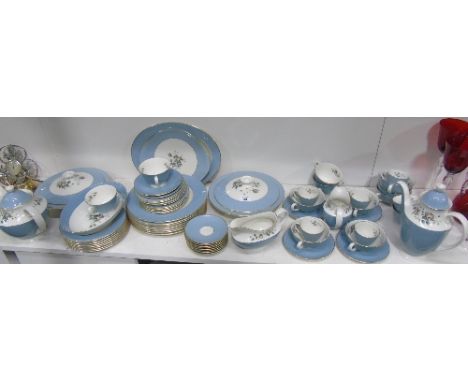 A Royal Doulton Rose Elegans Dinner and Tea Service.