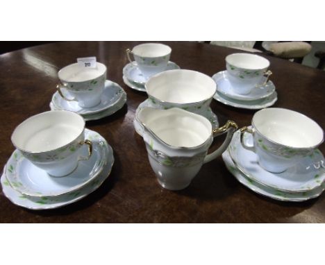 An Old Royal Part Tea Service.