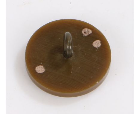 Second World War scarce British escape compass for R.A.F Aircrew / Airborne Forces, in the form of a moulded tunic or battle 