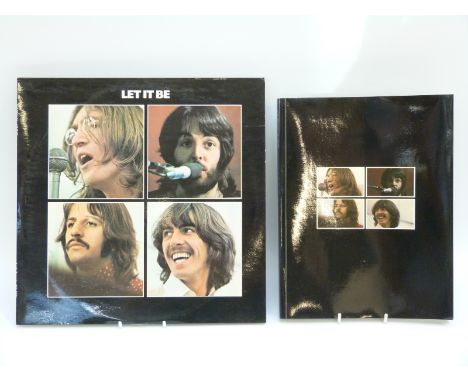 The Beatles "Let It Be" album box set, first press without Apple mini poster. The complete set appears to be in excellent con