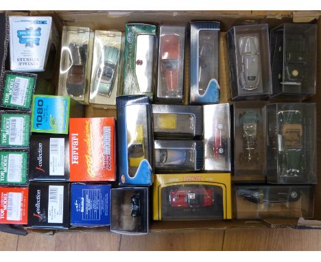 Twenty-nine Solido, Top Model, Jouef, IXO Models, ERTL and similar diecast model vehicles, all in original boxes 
