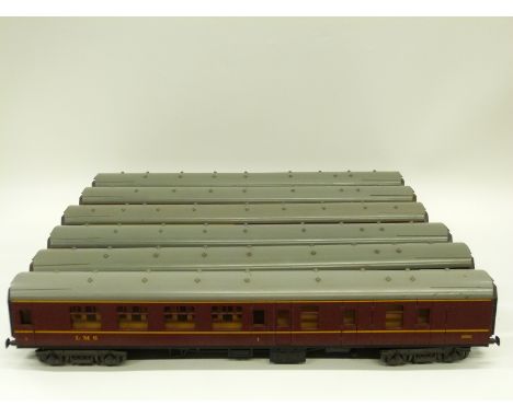 Six Lima 0 gauge LMS coaches